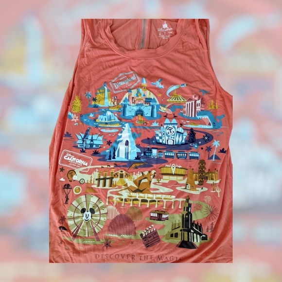 Disney Parks Zipper Tank - Picture 2 of 4